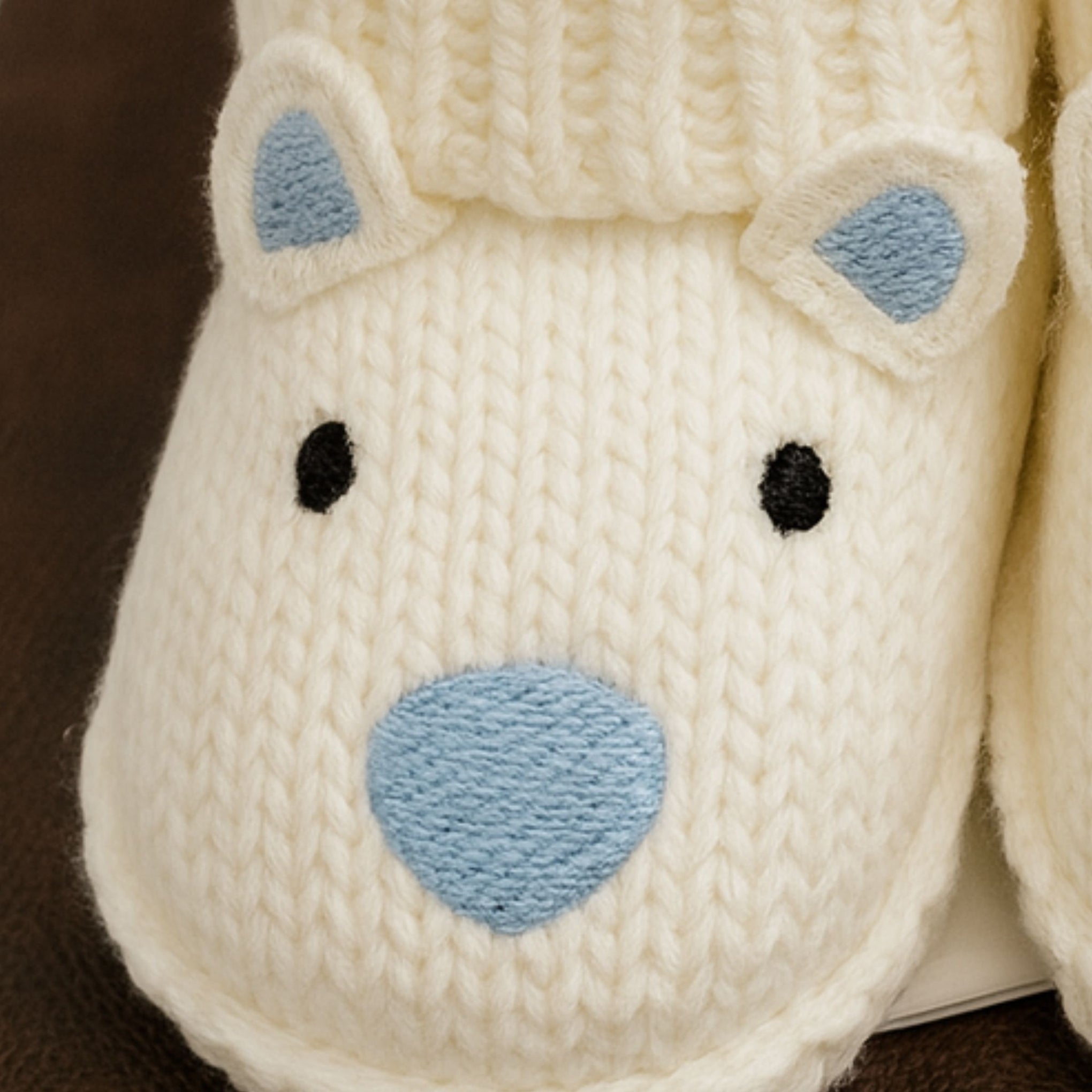 Smile Baby Winter Knitted Booties for Infants – Soft Woolen Baby Shoes with 3D Heart & Animal Face Designs | Newborn to 12 Months | Unisex | Anti-Slip & Cozy Fit