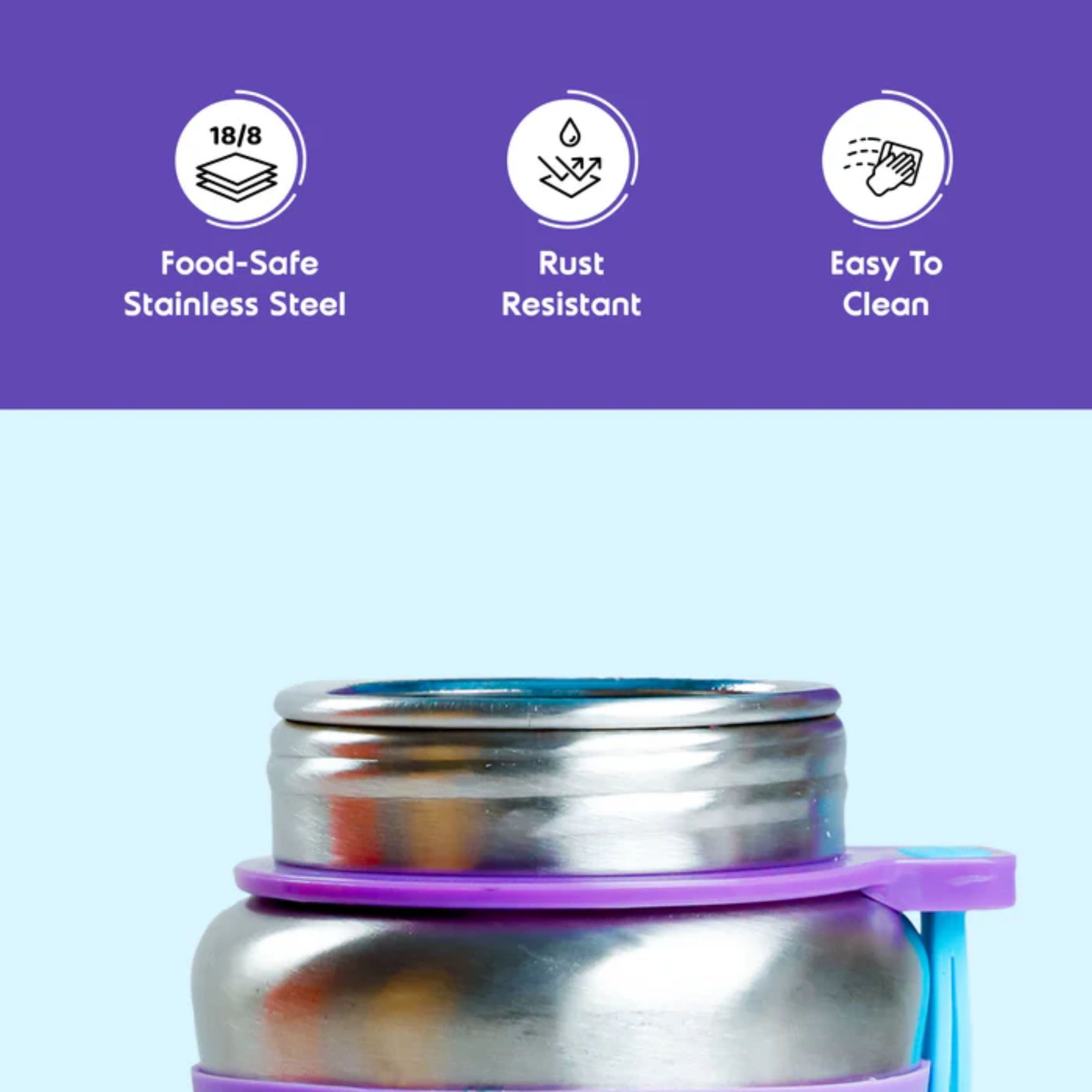 Rabitat Steel Play Stainless Steel Sipper