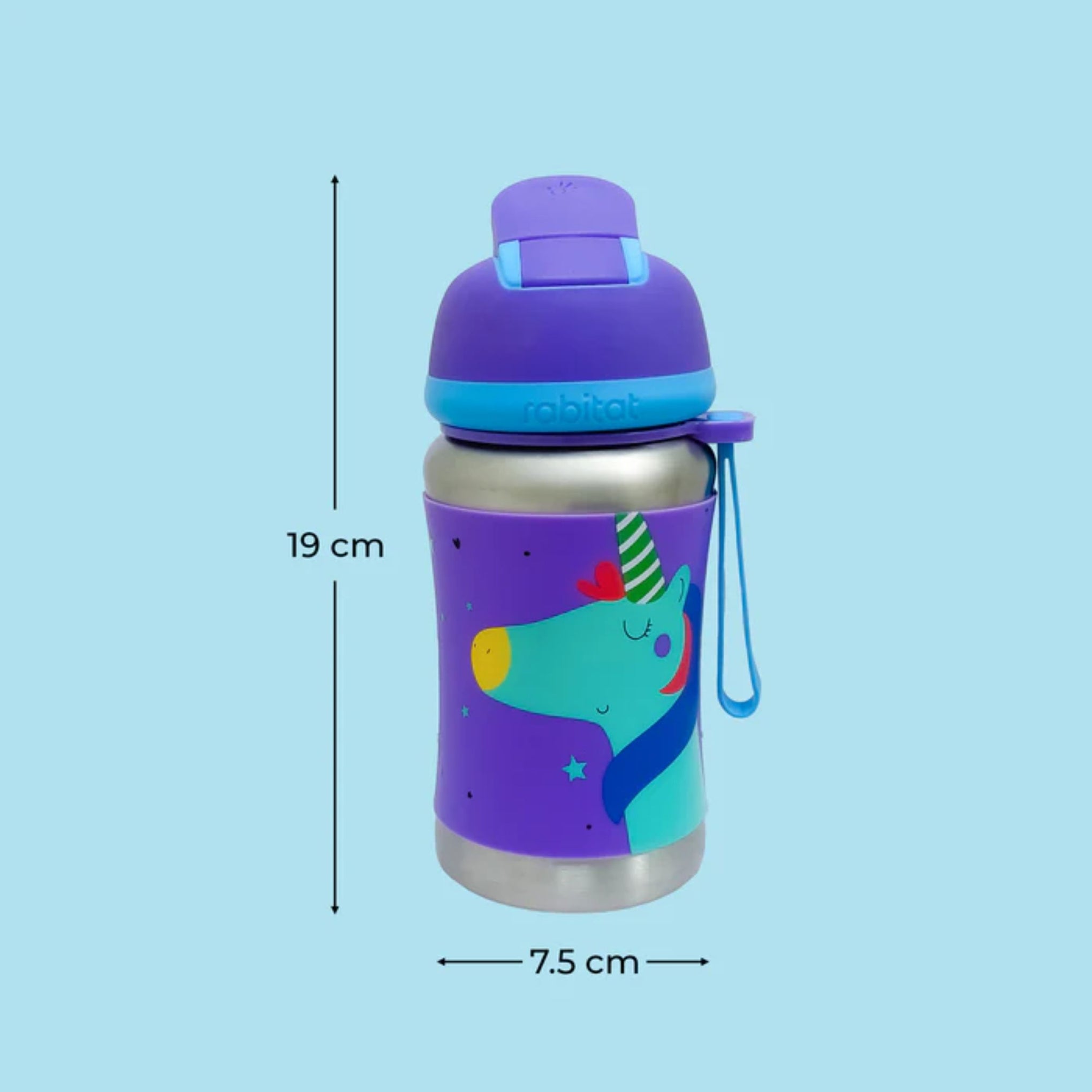 Rabitat Steel Play Stainless Steel Sipper