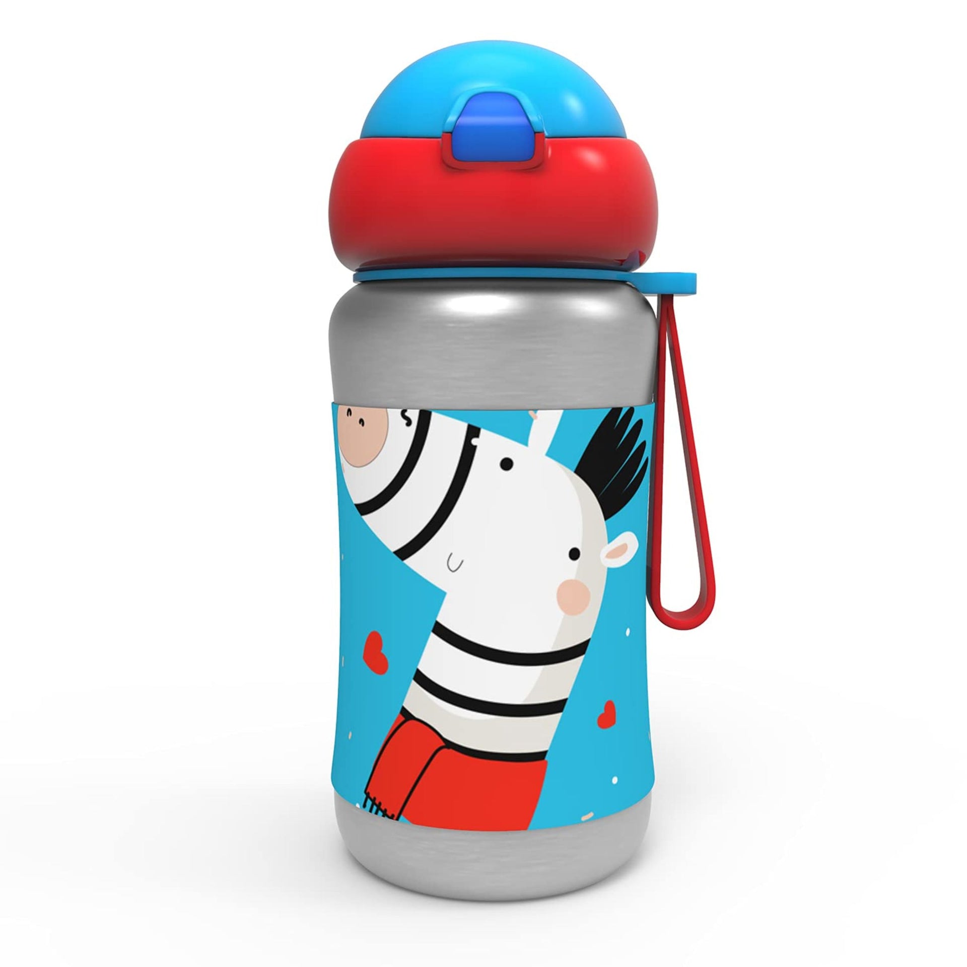 rabitat STEEL PLAY Stainless Steel Water Bottle Totally Adorable 350 ml - 2 years warranty | stainless steel water bottle | steel bottle | water bottle steel