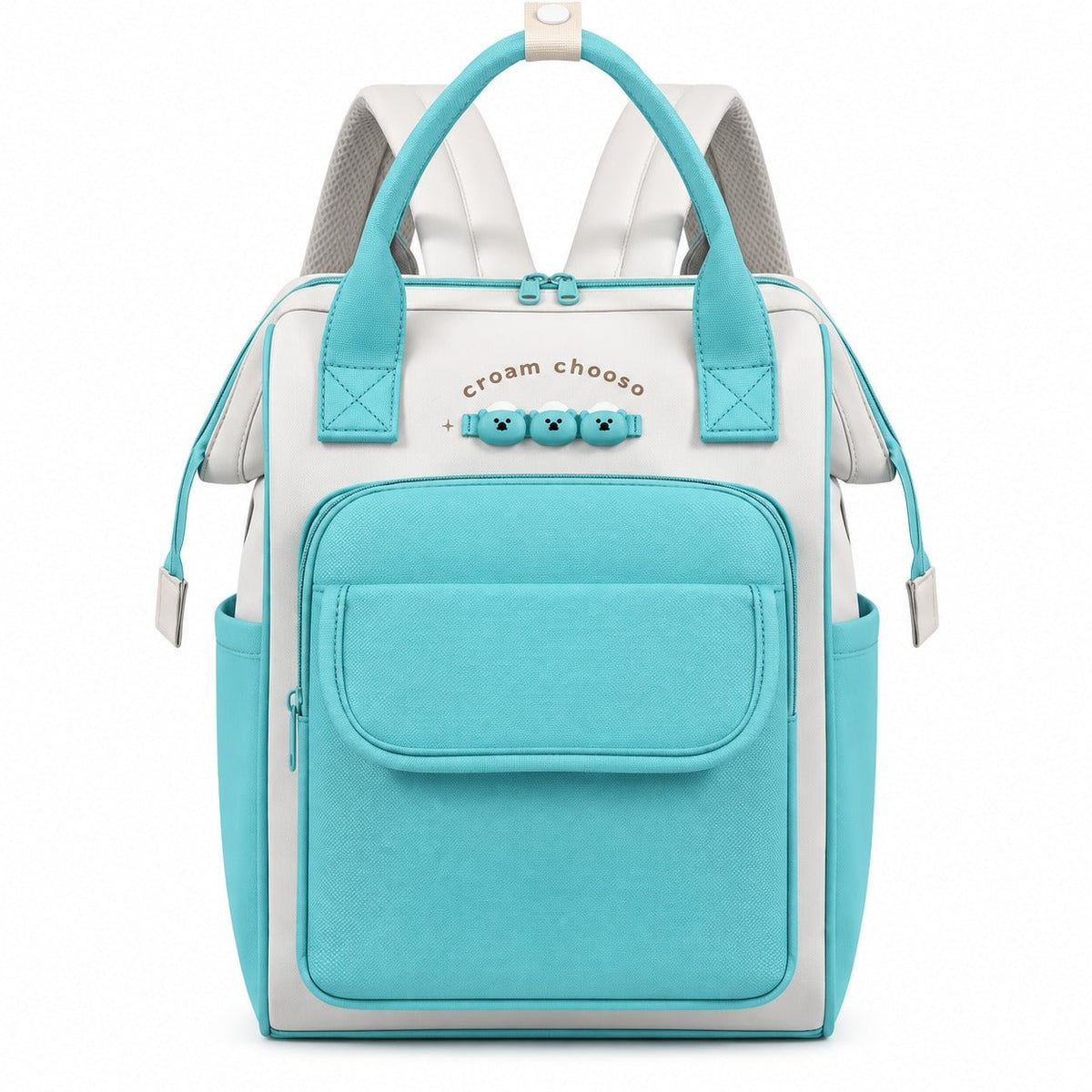 Smile Baby Croam Chooso Multifunctional Baby Diaper Backpack - SMILE BABY