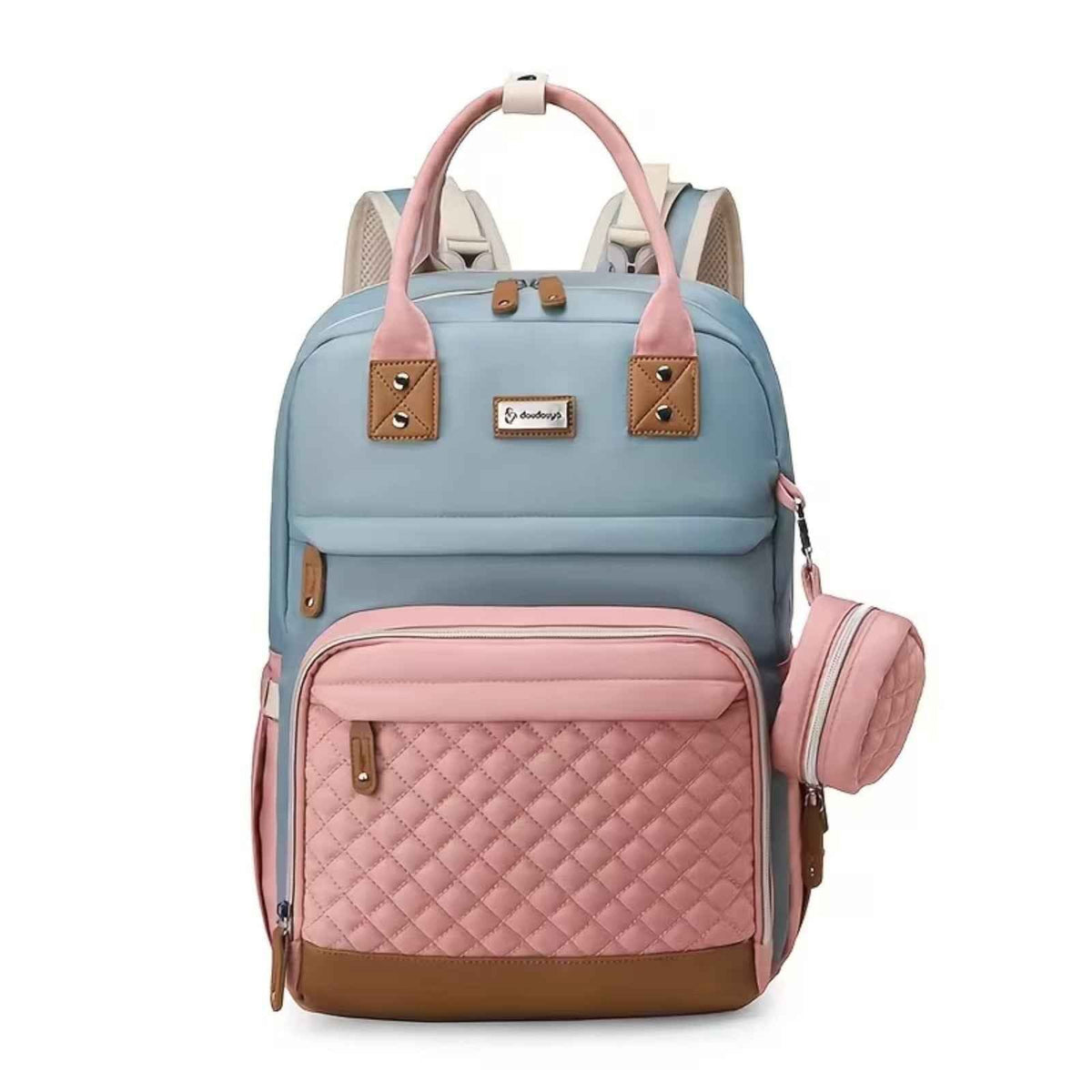 Smile Baby DOUDOUYA Multifunctional Baby Diaper Backpack - SMILE BABY