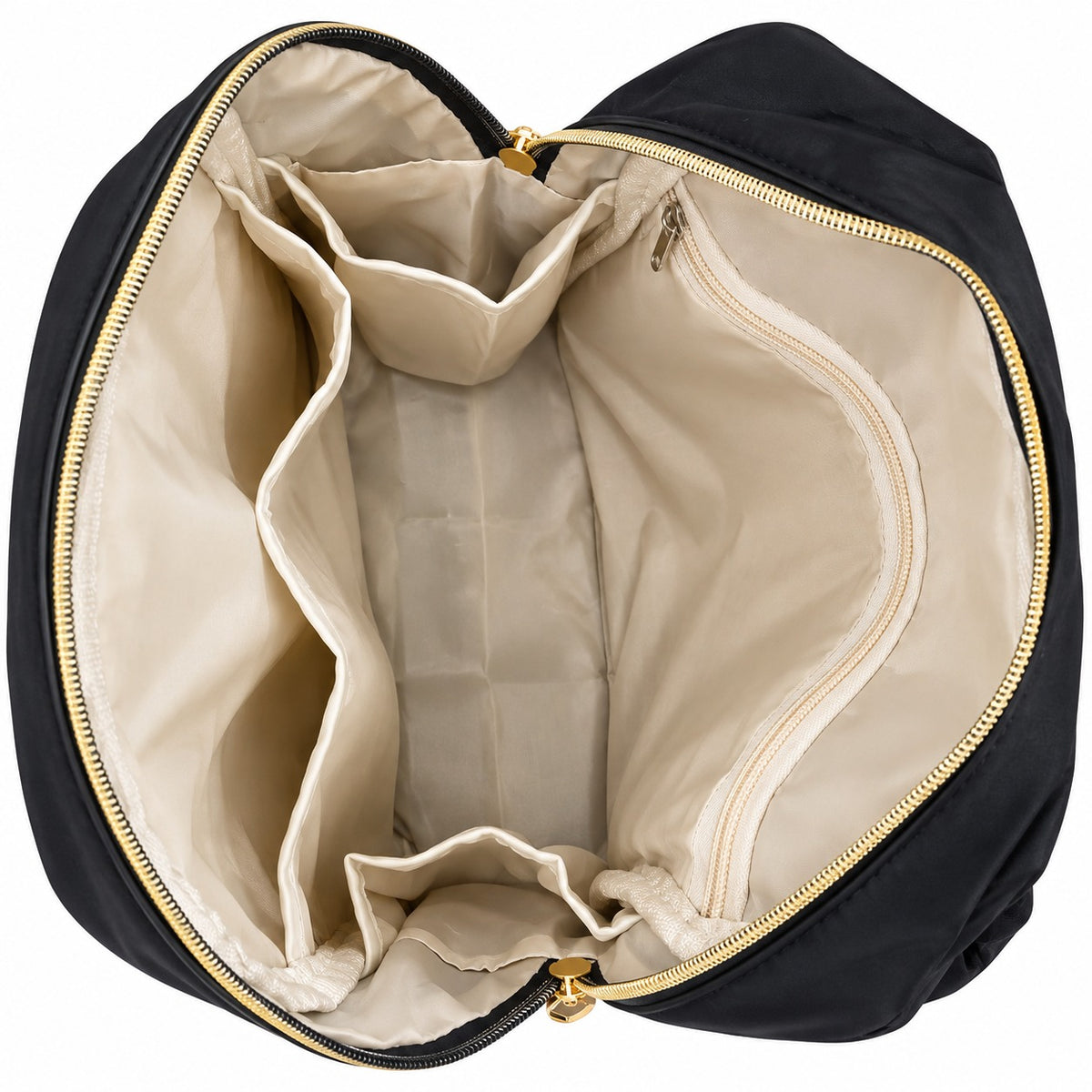 Smile Baby diaper backpack spacious interior with organizer compartments