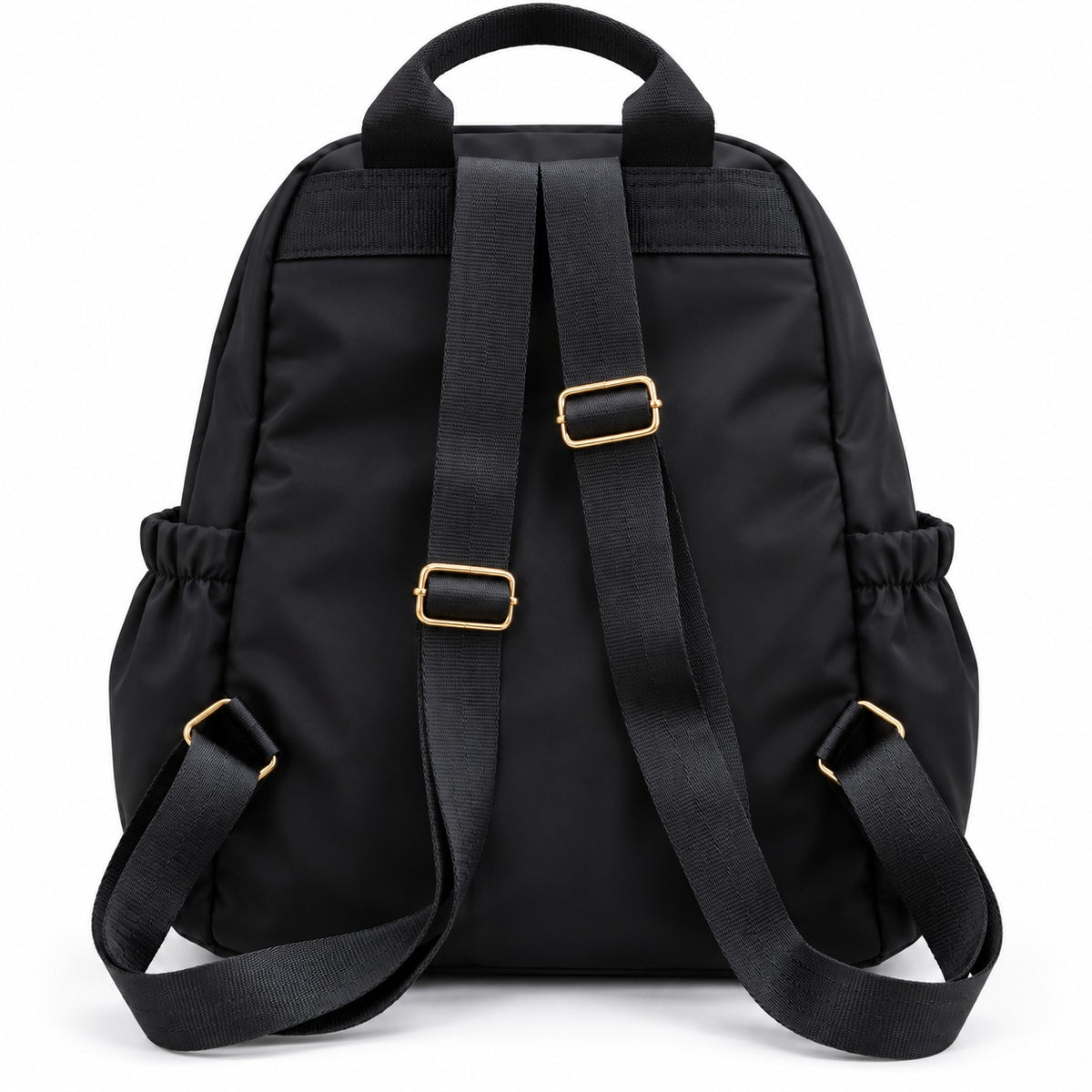 Smile Baby diaper backpack rear view with adjustable shoulder straps