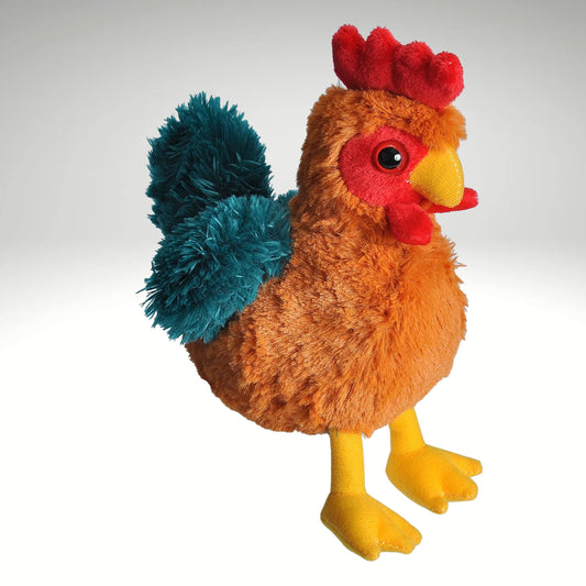 Wild Republic Rooster Plush, Stuffed Animal, Plush Toy, Gifts for Kids