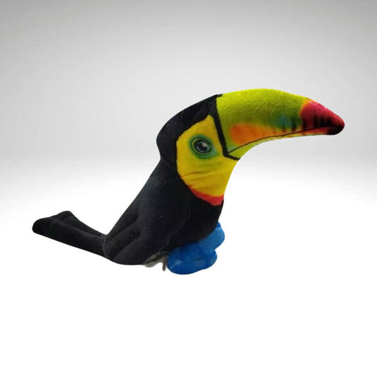 Wild Republic Rainforest Toco Toucan, Stuffed Animal, Plush Toy, Fill is Spun Recycled Water Bottles, Eco Friendly