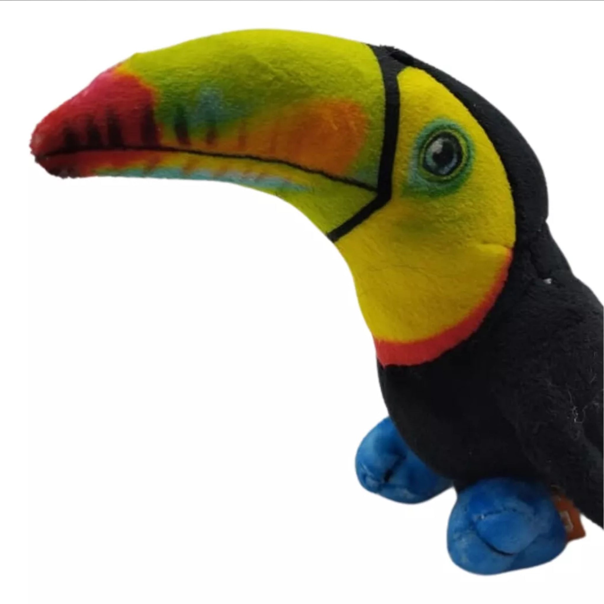 Wild Republic Rainforest Toco Toucan, Stuffed Animal, Plush Toy, Fill is Spun Recycled Water Bottles, Eco Friendly