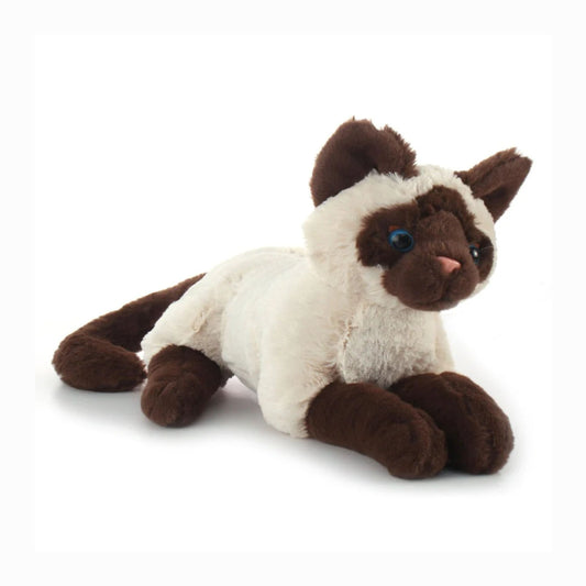 Wild Republic Cat white brown color | stufed toy | cute gift for baby | animal cat