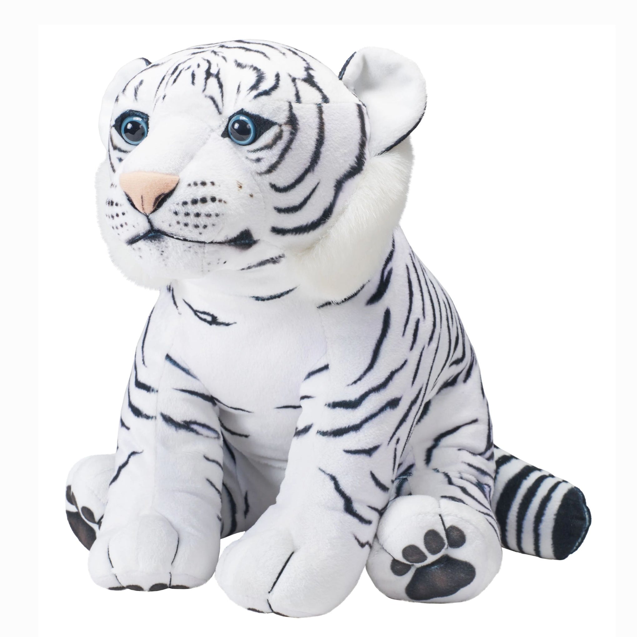 wild republic White Tiger Stuffed Animal - 12" soft toys , best for gifts for baby , animal white tiger