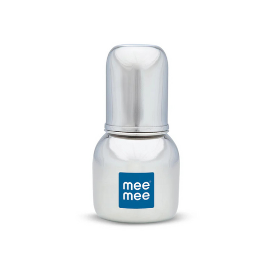 Mee Mee Premium Steel Feeding Bottle (120 ml)