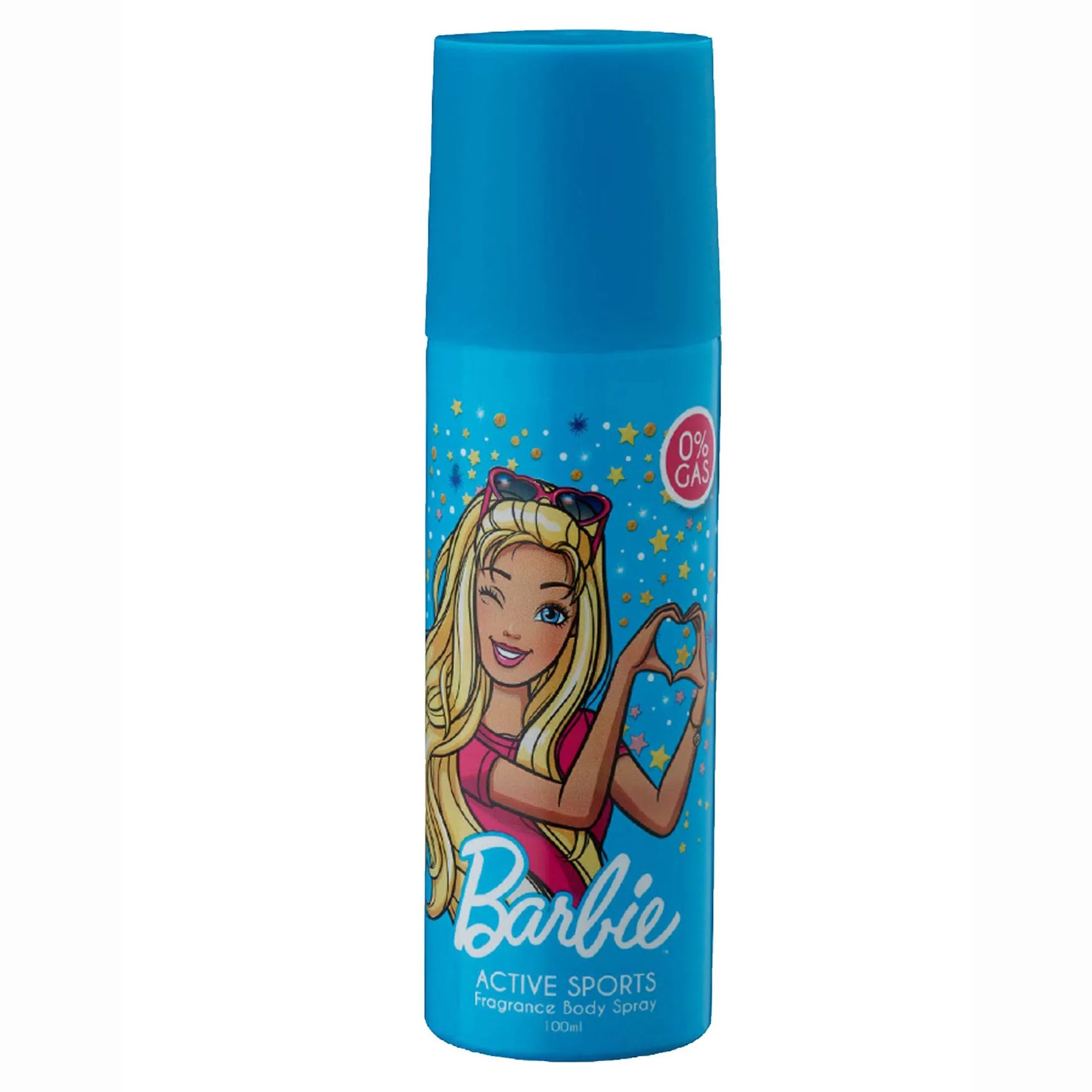 Barbie Fragrance Body Spray Active Sports, 100ml , enchanting and gentle Barbie Fragrance Body Spray for kids