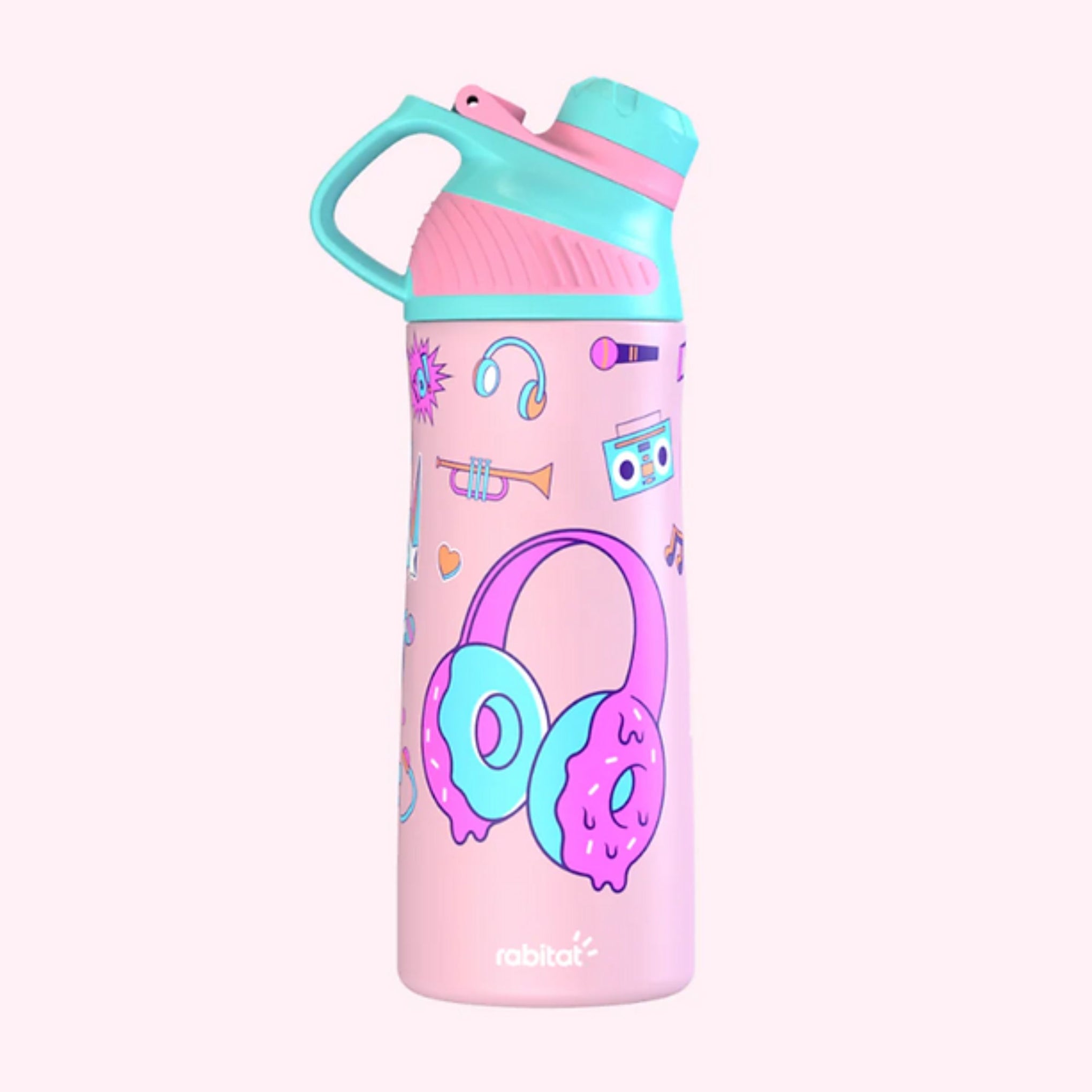 Rabitat ZYLO-Personalized Thermosteel Water Bottle Miss Butters 550 ml - 2 Years Brand Warranty | Triple Layer Vacuum Insulated Flask | 20 Hours Hot & 24 Hours Cold | Ideal for Kids, Boys and Girls