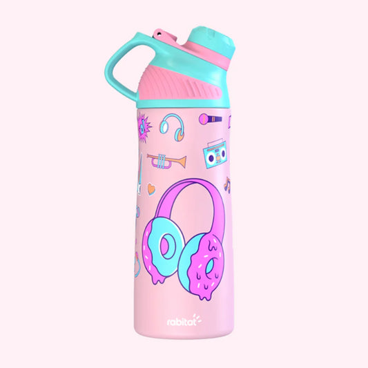 Rabitat ZYLO-Personalized Thermosteel Water Bottle Miss Butters 550 ml - 2 Years Brand Warranty | Triple Layer Vacuum Insulated Flask | 20 Hours Hot & 24 Hours Cold | Ideal for Kids, Boys and Girls