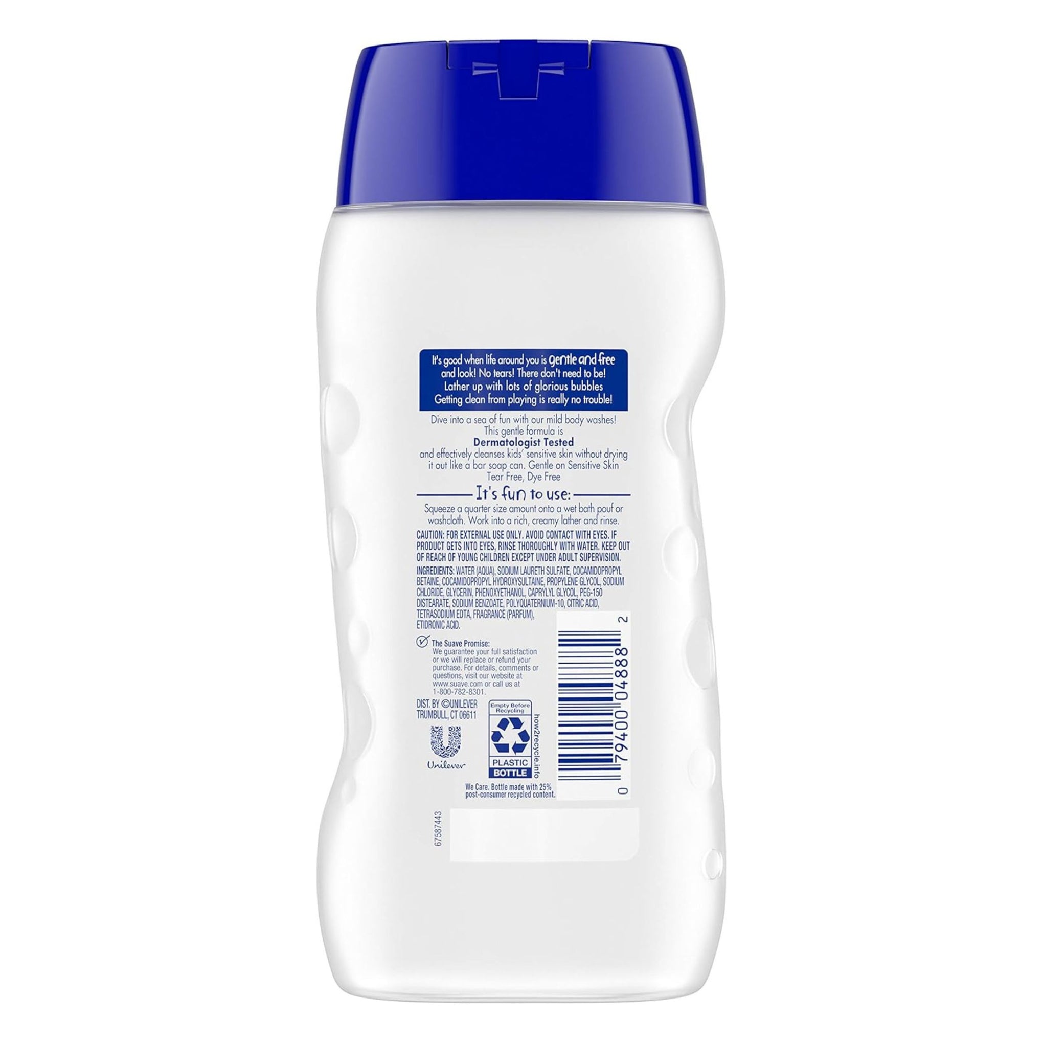 Suave Kids Body Wash, avilebale in two verients [Free and Gentle & Strawberry ( green ) ] , 12 fl oz (355 ml)