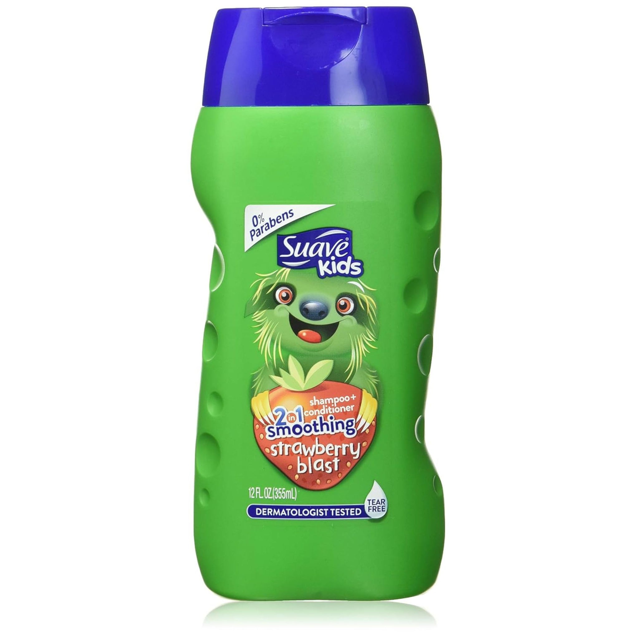 Suave Kids Body Wash, avilebale in two verients [Free and Gentle & Strawberry ( green ) ] , 12 fl oz (355 ml)