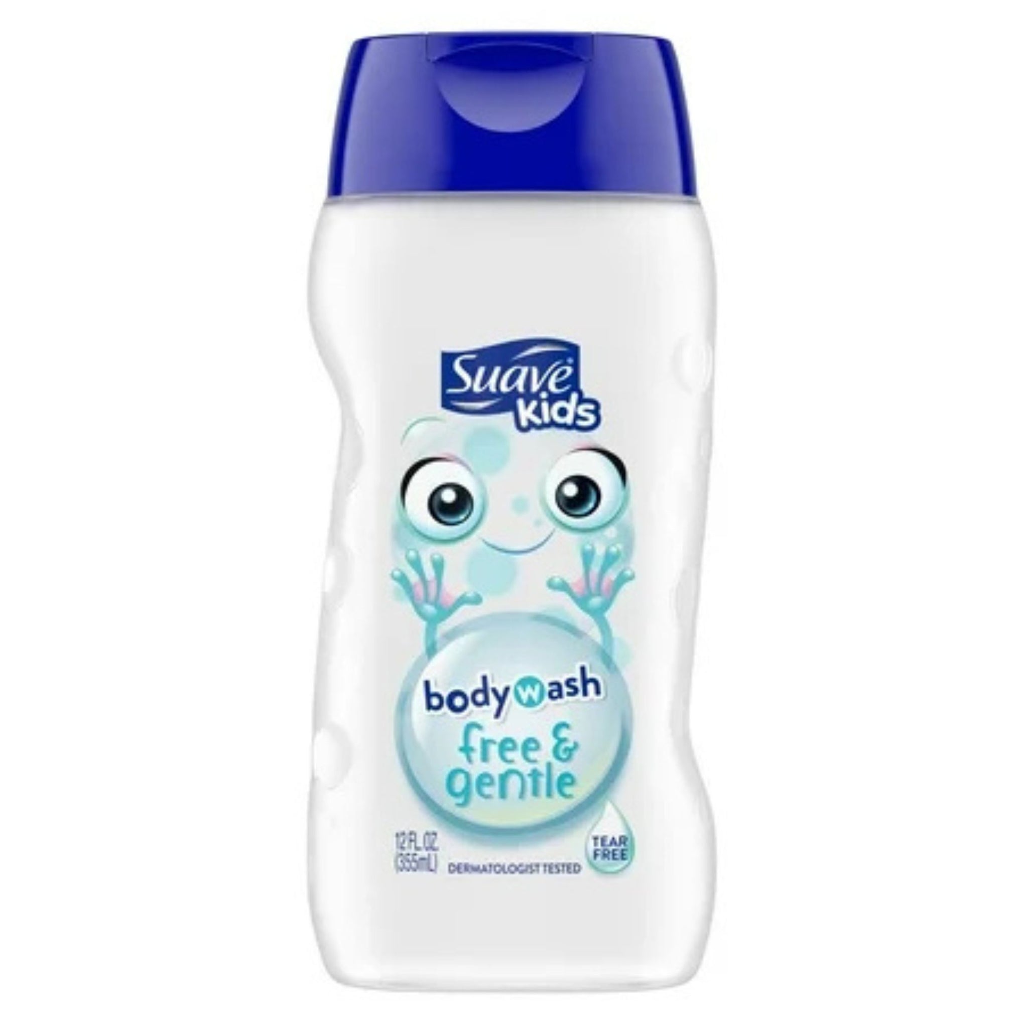Suave Kids Body Wash, avilebale in two verients [Free and Gentle & Strawberry ( green ) ] , 12 fl oz (355 ml)