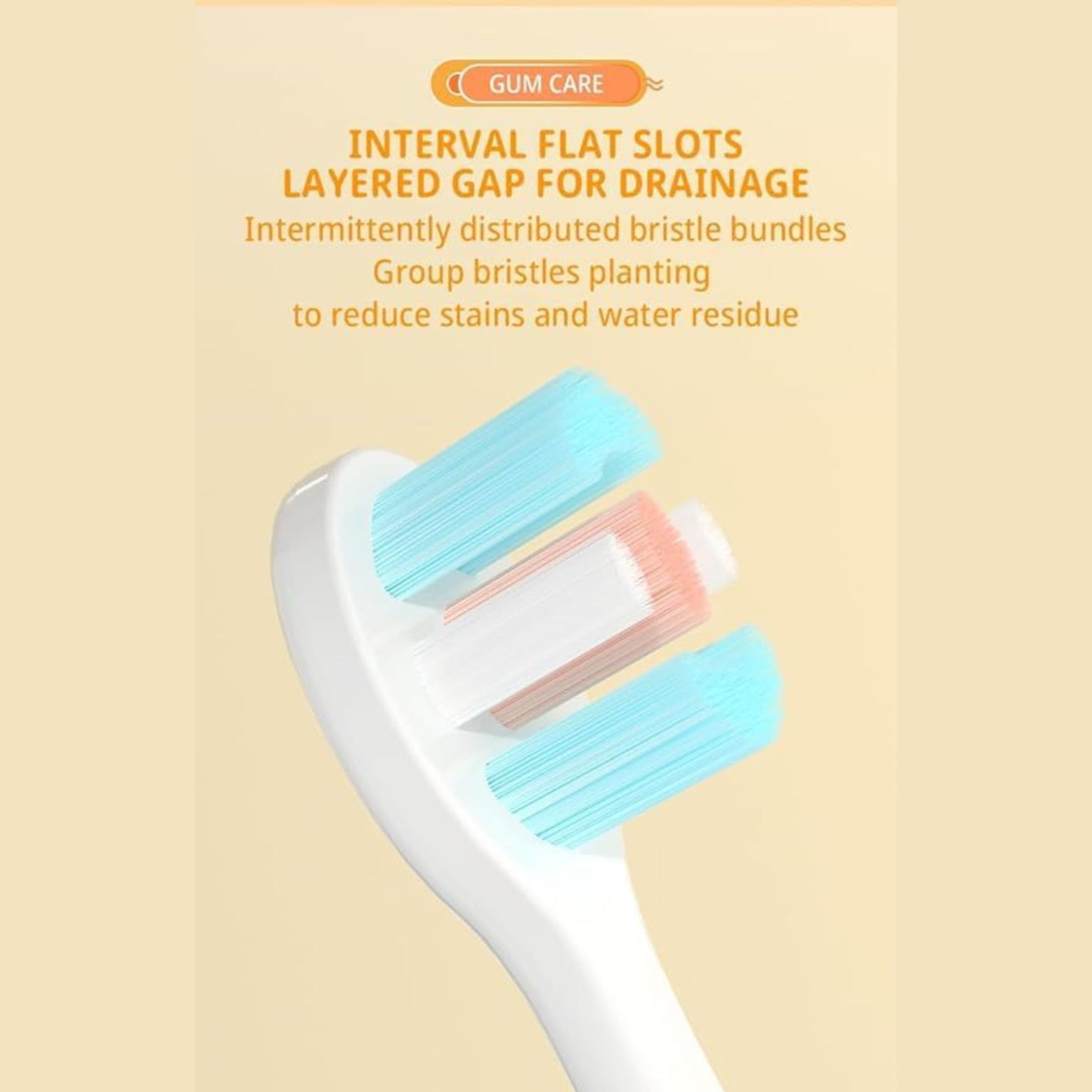 Smile Baby 3D Cartoon Handle Soft Bristles Toothbrush for Children's with Travel Case 2 To 7 Years (ICE CREAM BLUE)