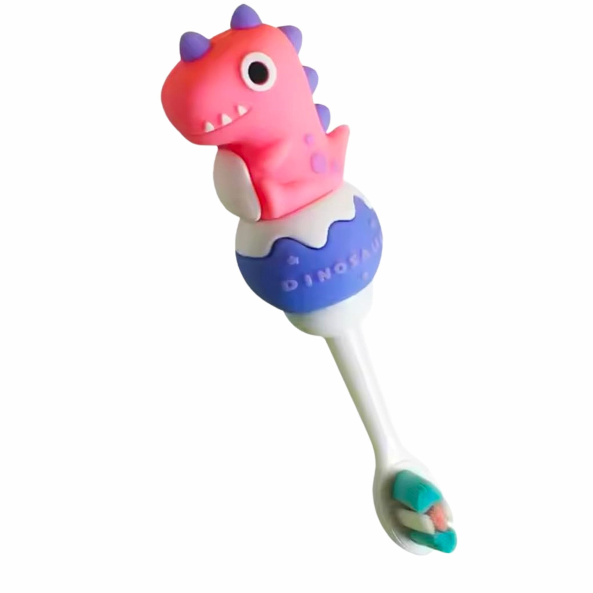 smile baby 1pc Children'S Toothbrush Soft Bristle Baby Toothbrush 2-12 Years Old (Pink Diano )