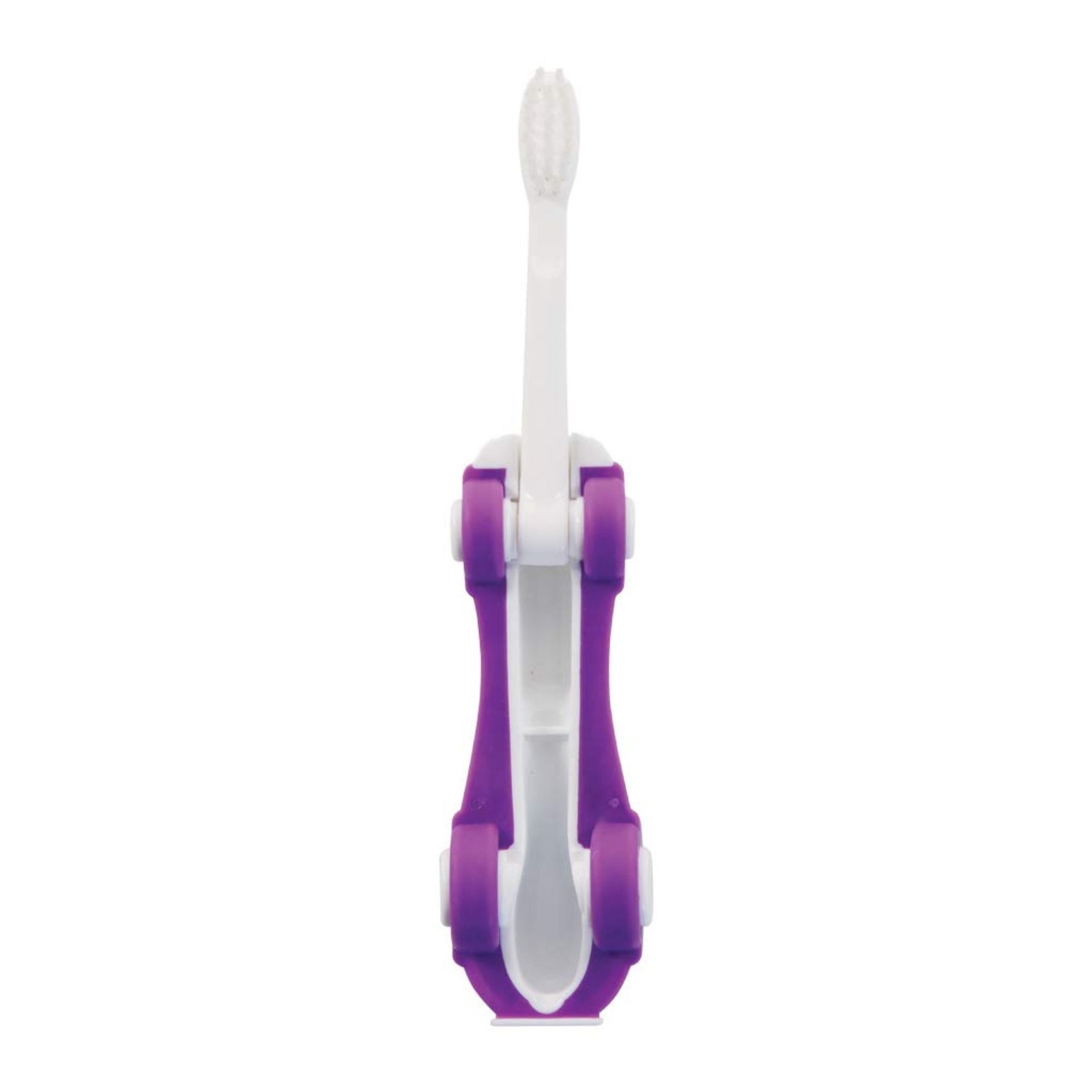 Mee Mee Foldable Infant to Toddler Toothbrush (purple)