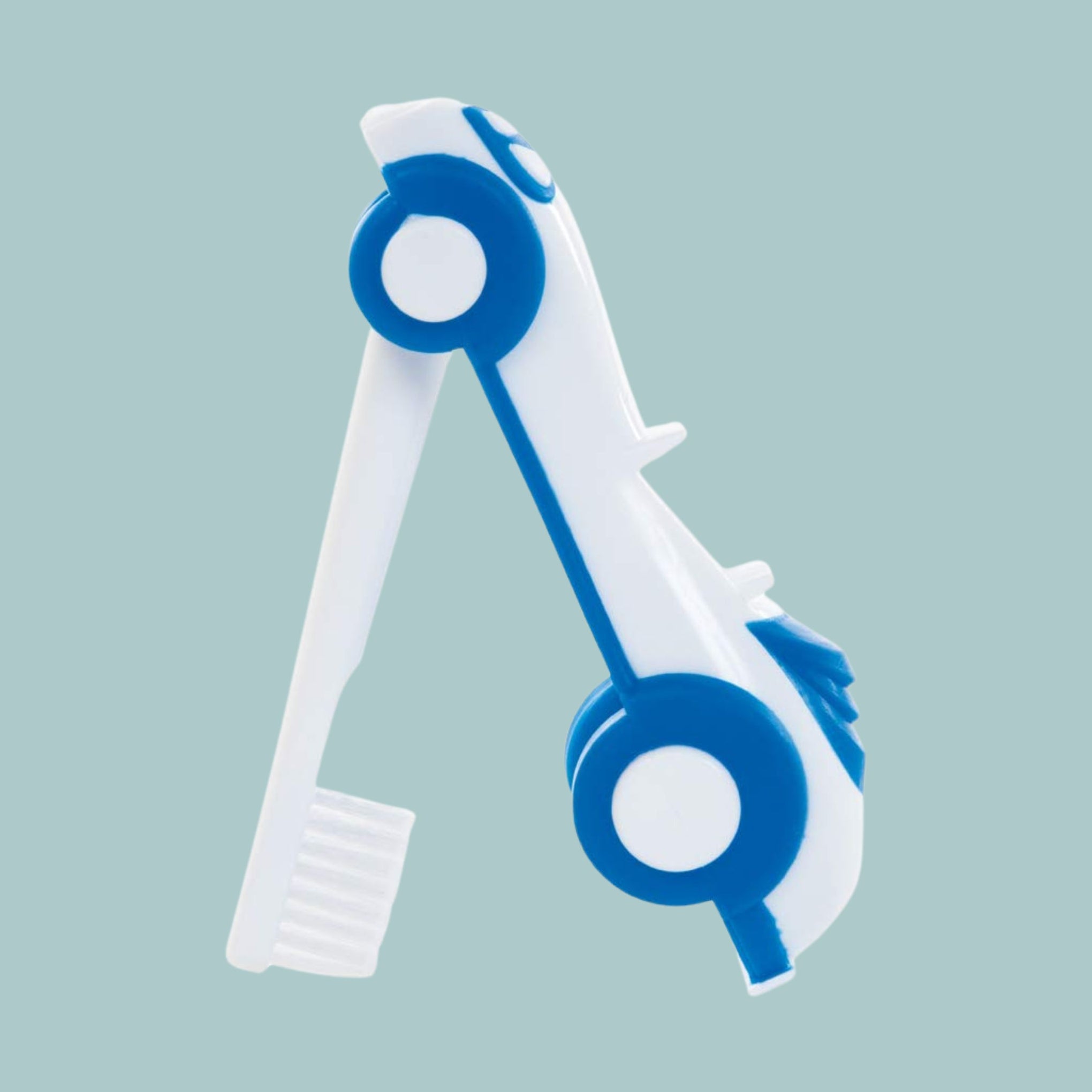 Mee Mee Baby Foldable Brush with Soft Bristles for Kids and Babies| Blue