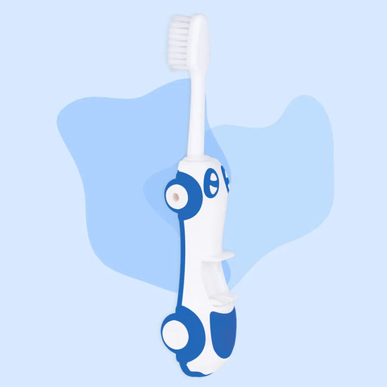 Mee Mee Baby Foldable Brush with Soft Bristles for Kids and Babies| Blue