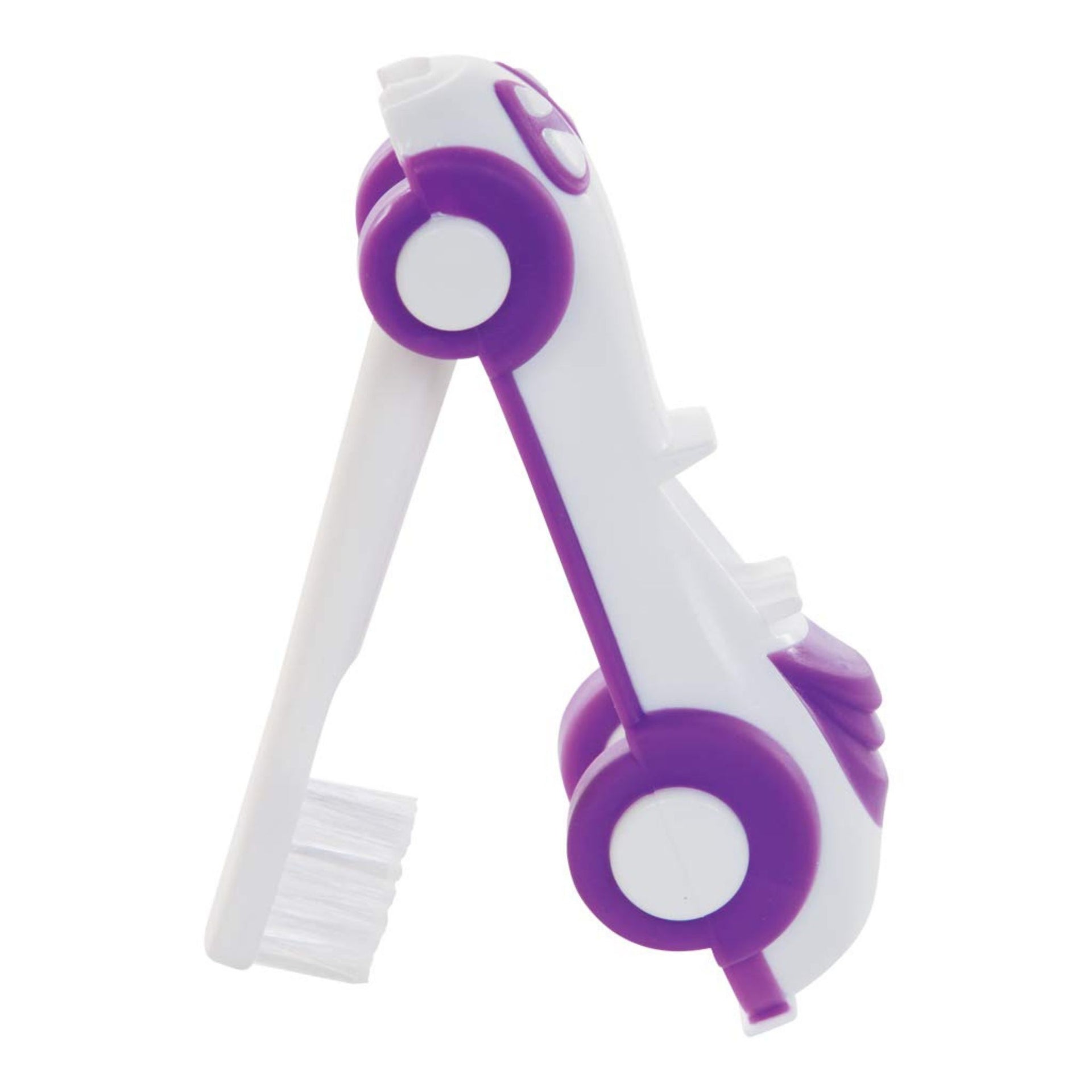 Mee Mee Foldable Infant to Toddler Toothbrush (purple)
