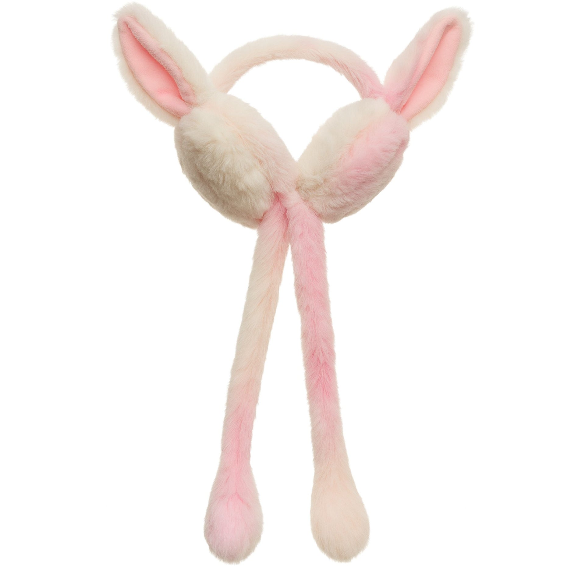 Smile Baby Plush Bunny Earmuffs with Moving Jumping Ears | Soft Warm Winter Ear Covers for Kids & Girls | Fun Air-Pump Jumping Ears Design –  Unicorn Shades