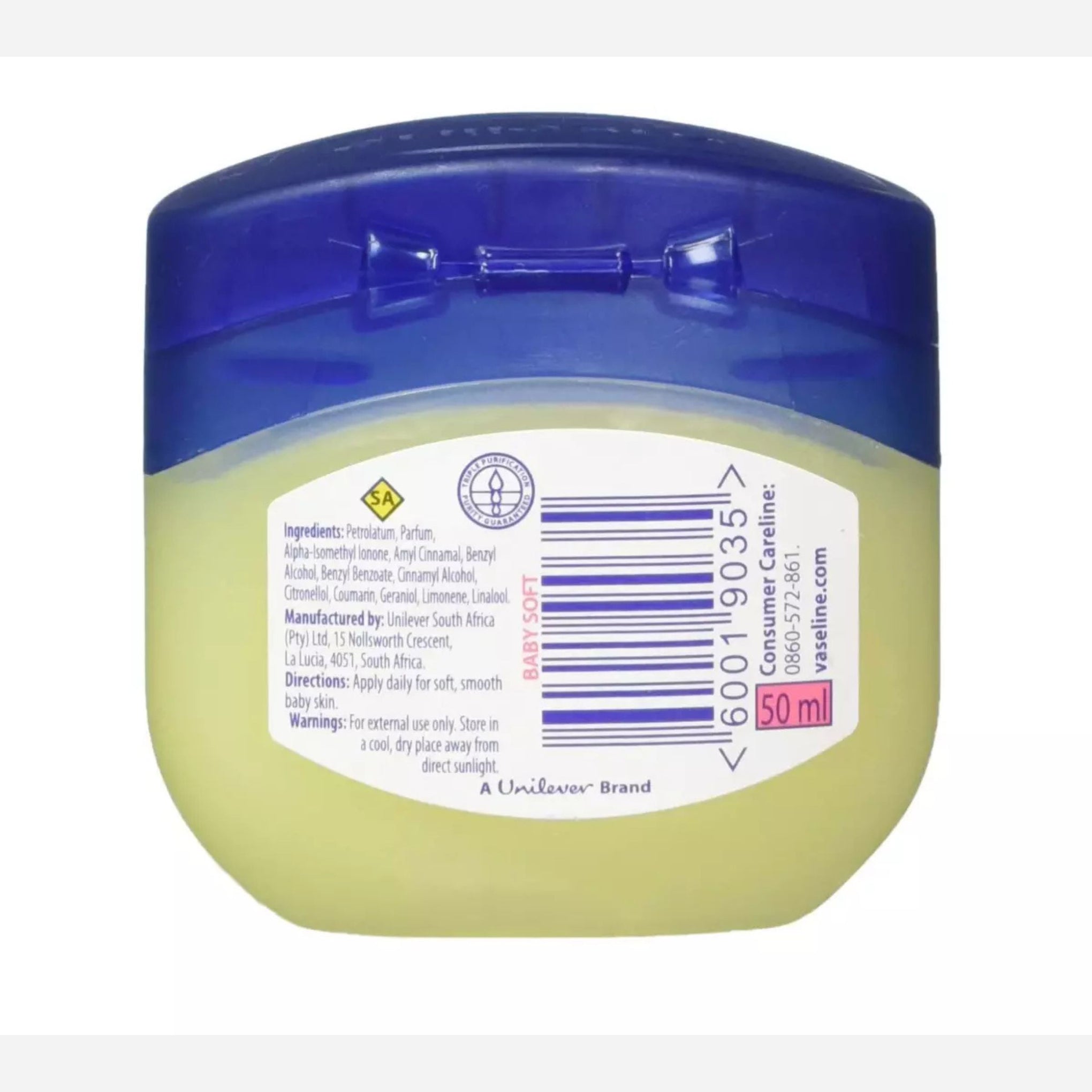 Vaseline Blueseal Gentle Protective Jelly Baby 50ml