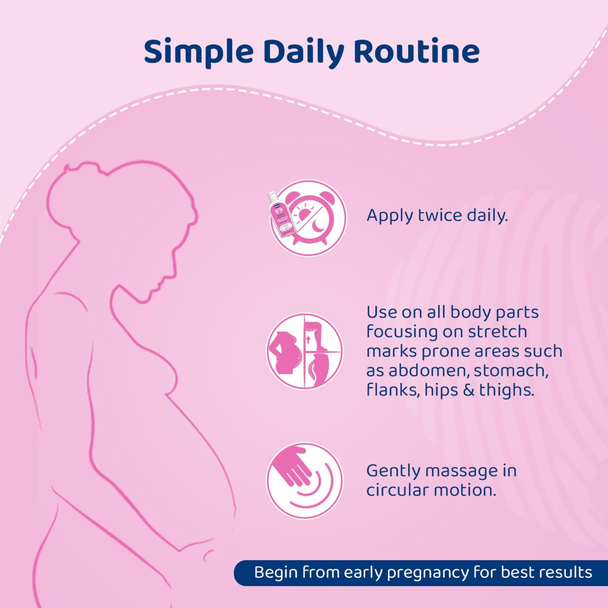 Chicco Mamma Moments Anti-Stretch Marks Oil – For Pregnancy & Postpartum Care